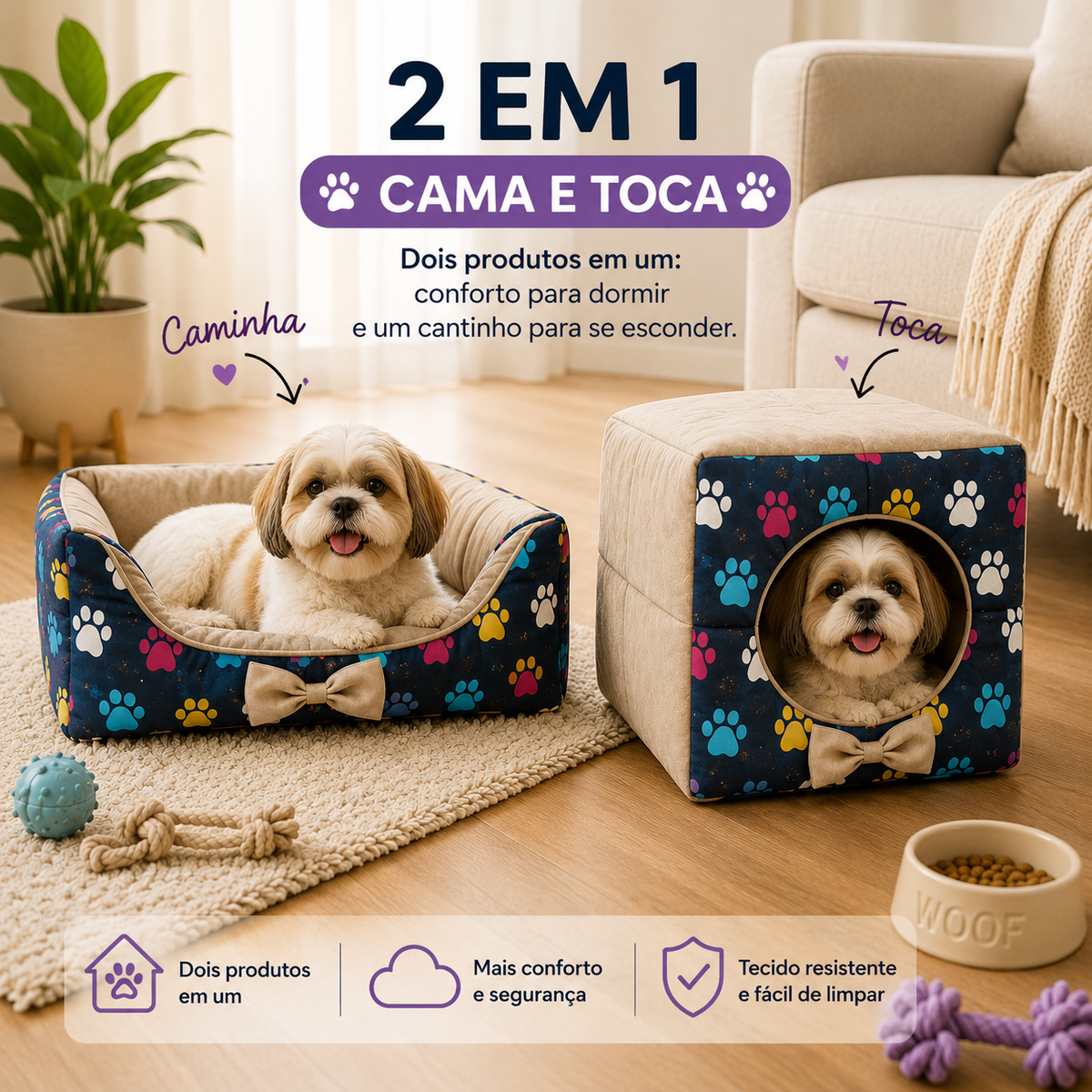 Toca Pet Confort Luxo