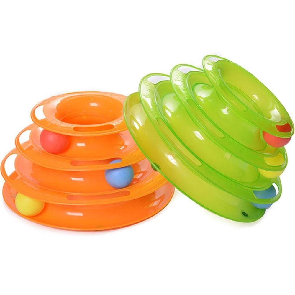 Brinquedo Torre de Bolinhas para Gatos