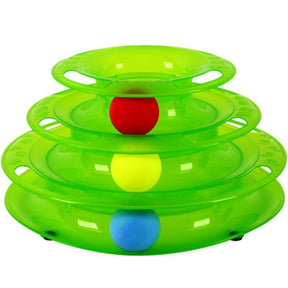 Brinquedo Torre de Bolinhas para Gatos