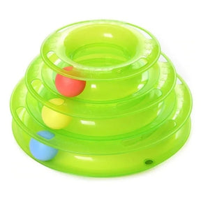 Brinquedo Torre de Bolinhas para Gatos
