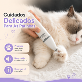 GroomPro 4 em 1™ | Kit Máquina de Tosa Recarregável para Pets