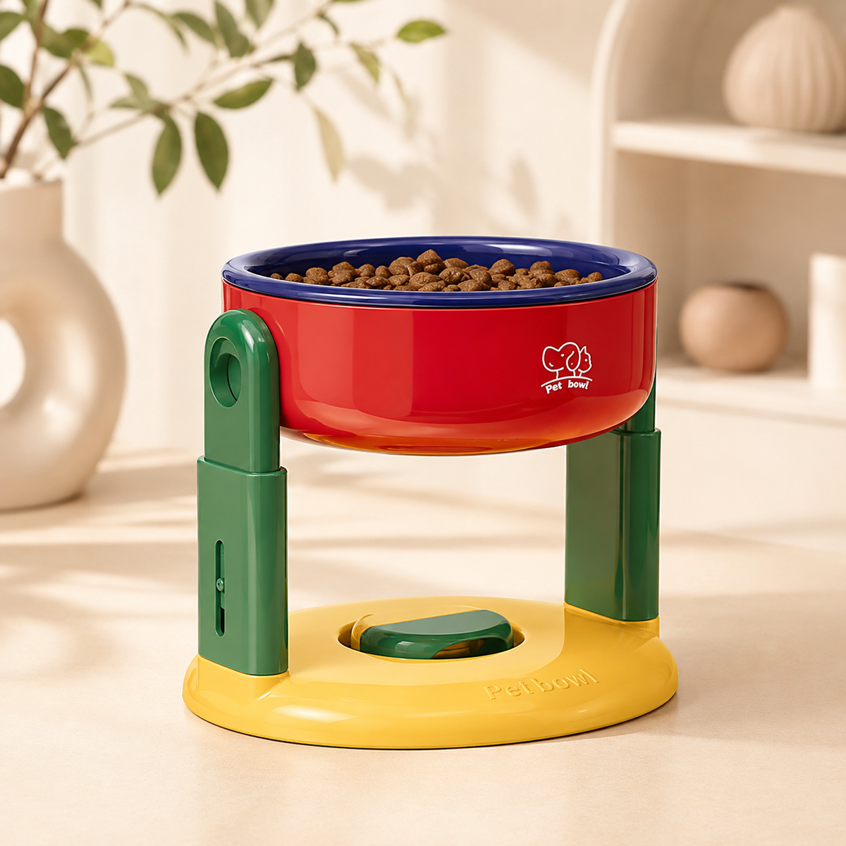 Comedouro Elevado Para Pets