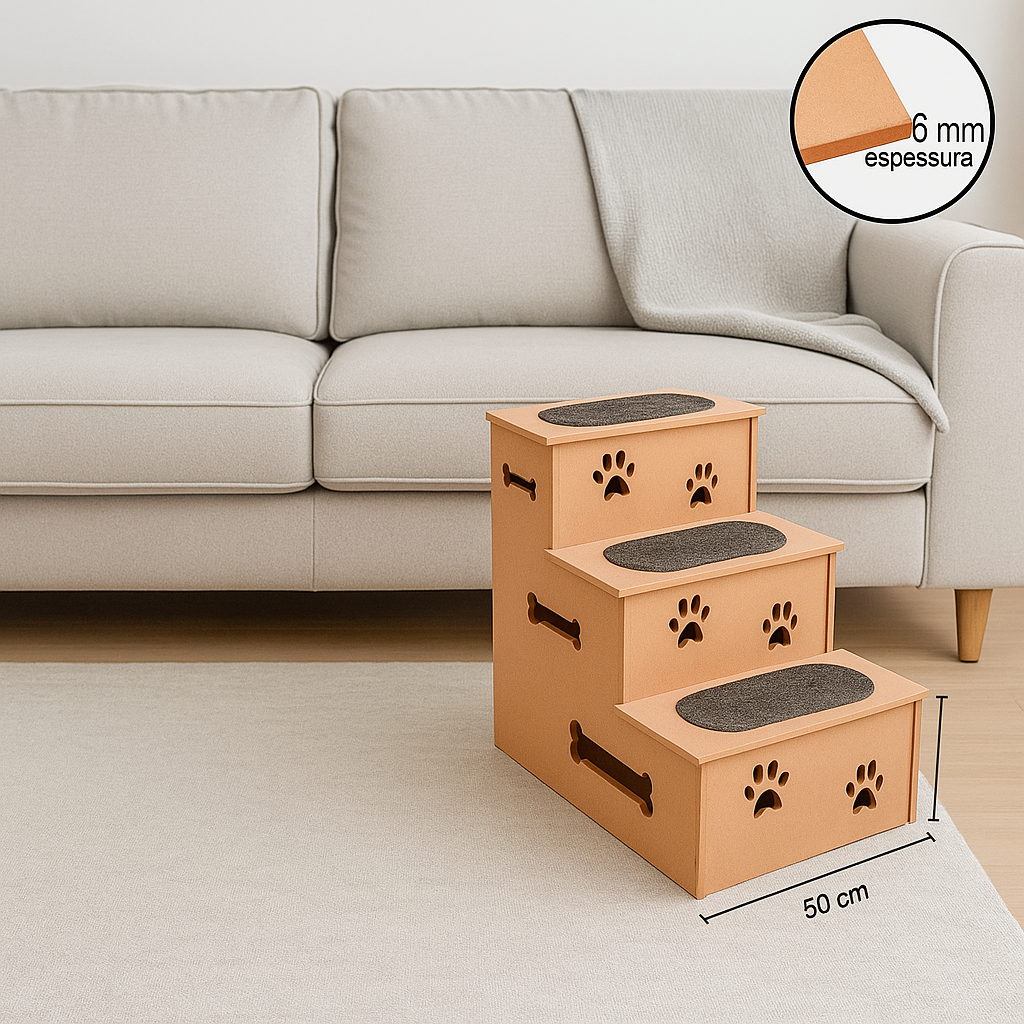 Escada Antiderrapante Pet