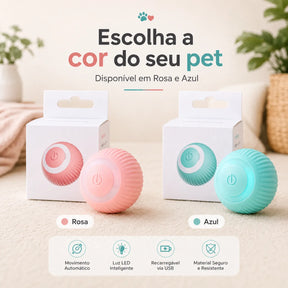 Bola Inteligente para Pets - Diversão Garantida