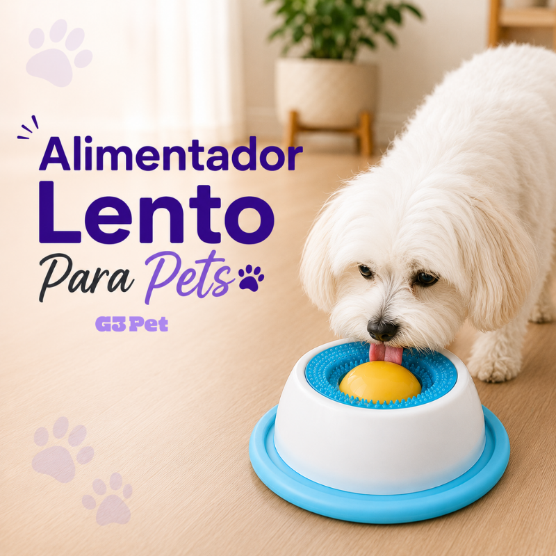 Alimentador Lento Para Pets