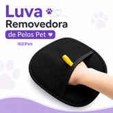 Luva Removedora de Pelos Pet