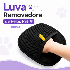 Luva Removedora de Pelos Pet