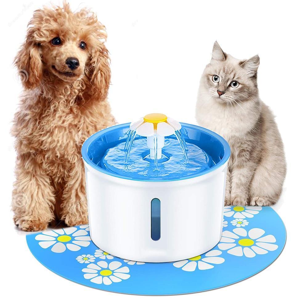 Fonte de Água Elétrica Para Pets - Redonda - 2,4L