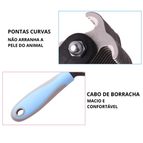 Escova Removedora de Pelos Pet