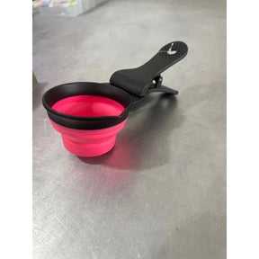 Medidor de Ração Dobrável com Clipe