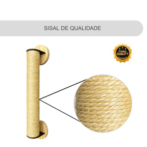 Arranhador de Parede em Sisal