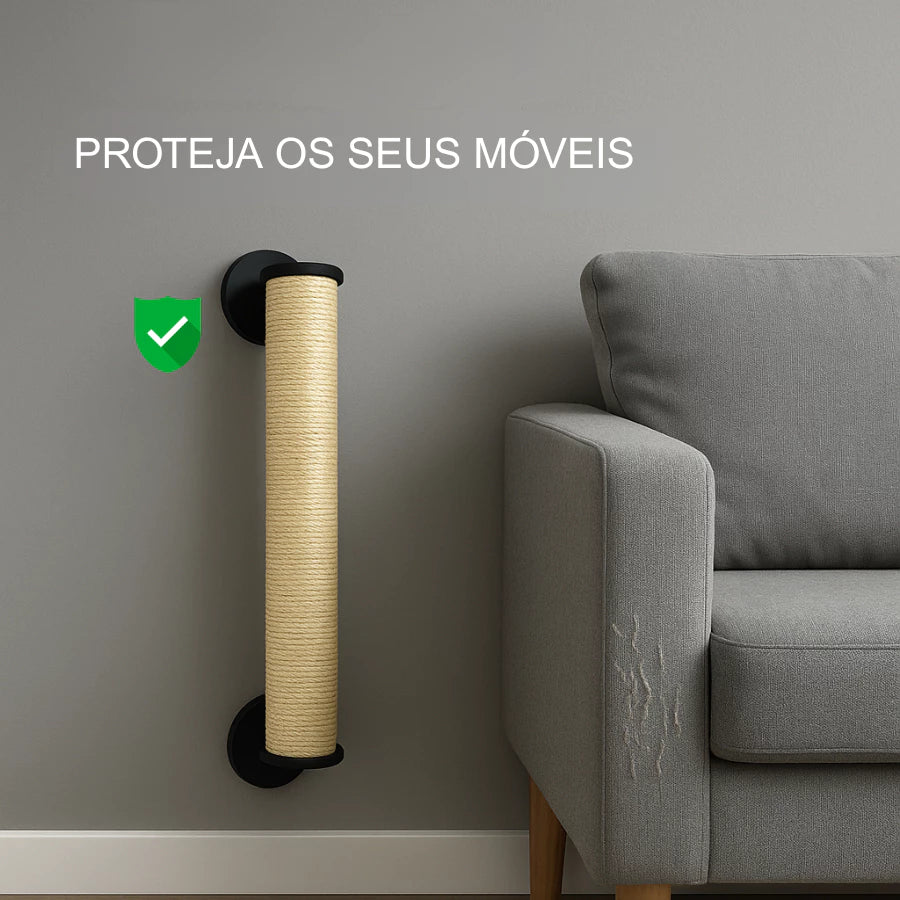 Arranhador de Parede em Sisal