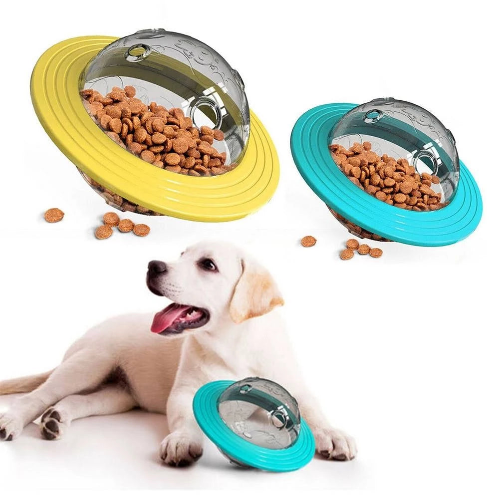 Comedouro Interativo Disco Voador Para Pet